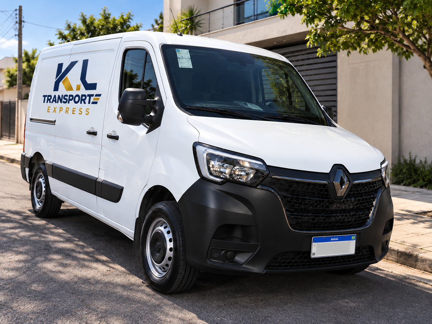 Utilitário da K.L Transporte Express
