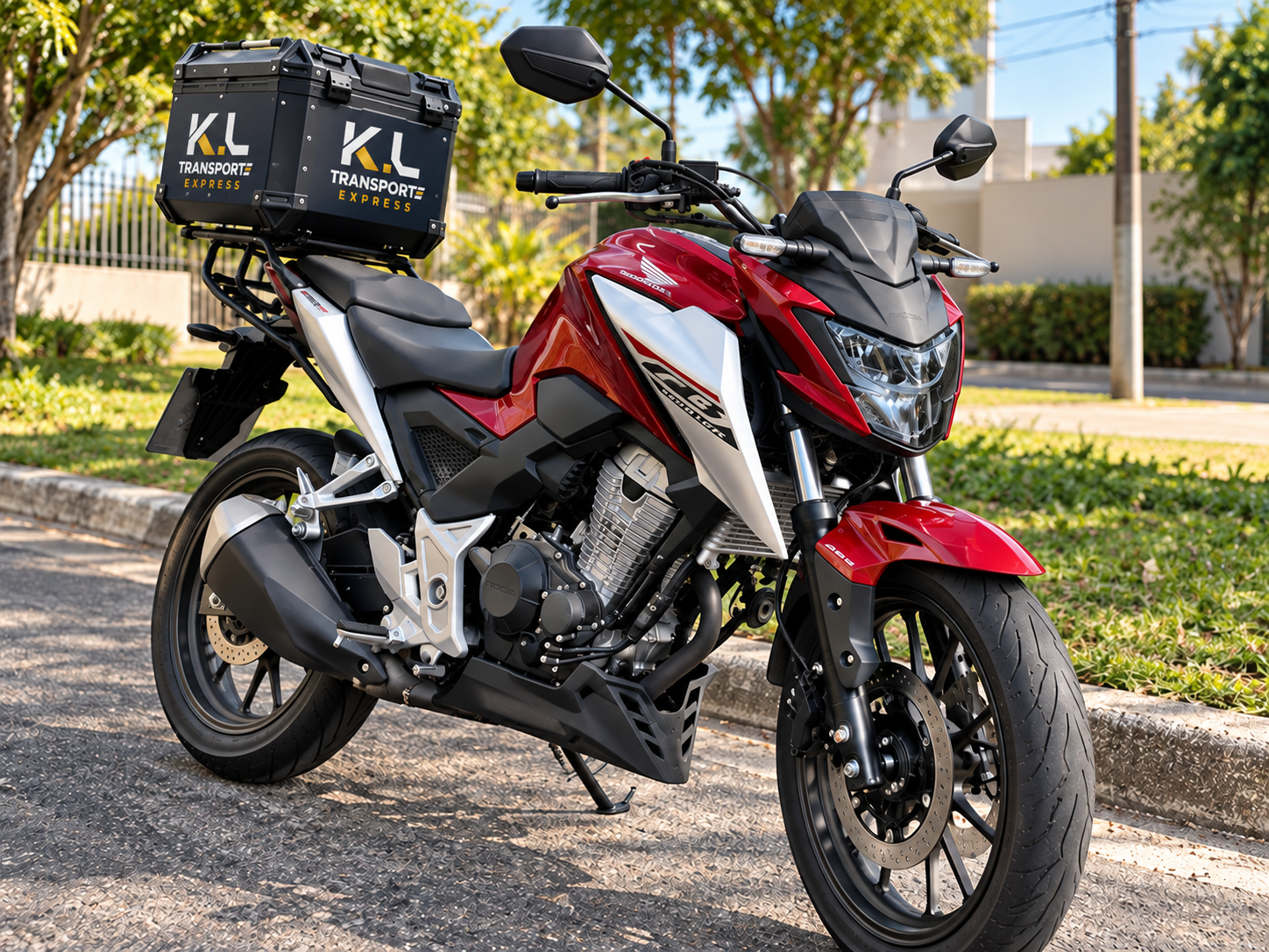 Motoboy da K.L Transporte Express